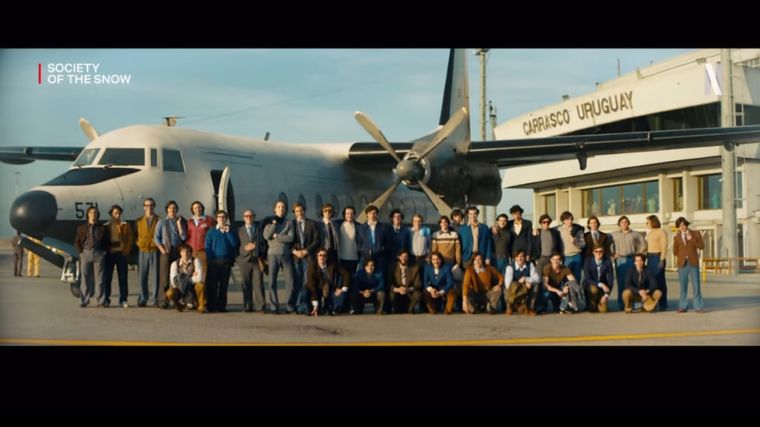 La sociedad de la nieve En septiembre Foto: Fuente: imagen - Netflix - La sociedad de la nieve