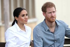 Meghan Markle y el príncipe Harry, los duques de Sussex. Foto: Town & country magazine https://www.townandcountrymag.com/society/tradition/a38780470/prince-harry-archie-lilibet-the-uk-police-protection-review/