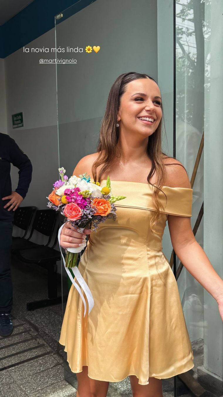 Tonos pastel, alegría y frescura en una ceremonia íntima. Tonos pastel, alegría y frescura en una ceremonia íntima.