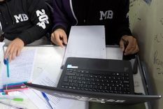 La Escuela Manuel Belgrano de Godoy Cruz fue sede para el inicio del operativo Foto: ALF PONCE MERCADO / MDZ