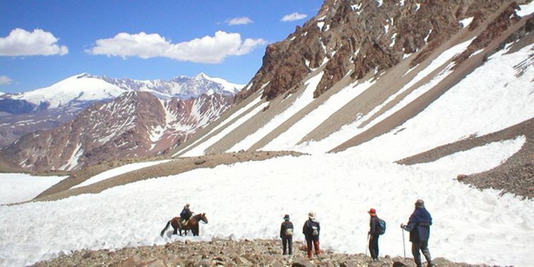 El cruce de Los Andes.