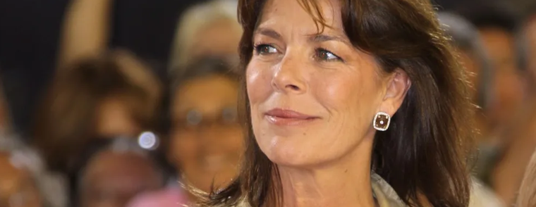 Carolina de Mónaco se casó de muy joven con Philippe Junot Foto: Instagram @telva