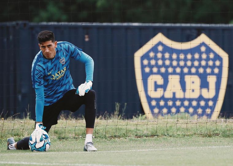 Esteban Andrada. Foto: Boca Juniors