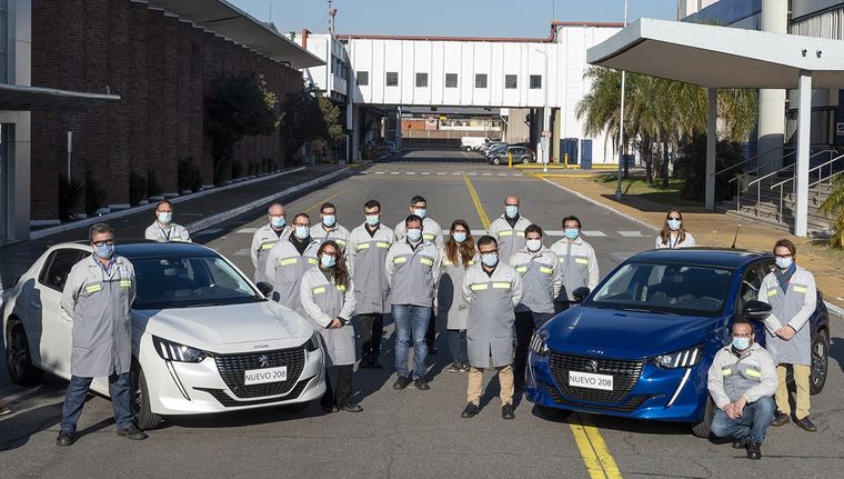 Peugeot 208 argentino.