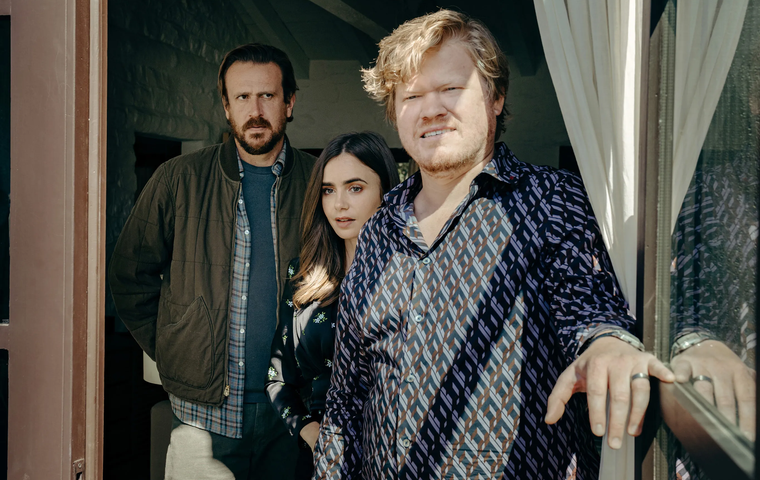 Jason Segel, Lily Collins y Jesse Plemons protagonizan Frutos del viento. Jason Segel, Lily Collins y Jesse Plemons protagonizan Frutos del viento.