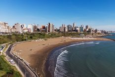 Mar del Plata es una ciudad que se disfruta en invierno a pleno.