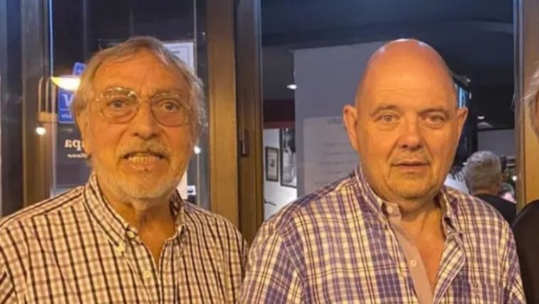 Carlos Rottemberg junto a Luis Brandoni.&nbsp;