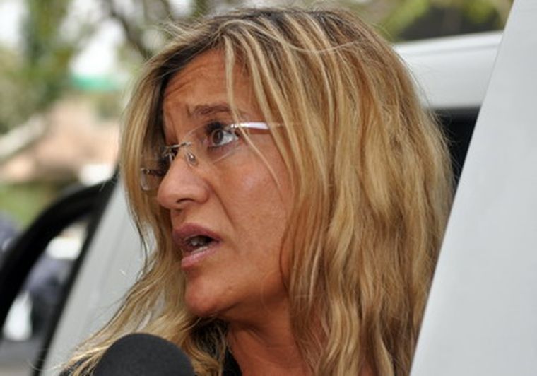 Claudia Ríos, sorprendida por la decisión del juez de Garantías. Foto: Nacho Gaffuri / MDZ