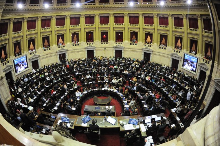 Tensiones y trabas en el Congreso de la Nación Foto: Télam