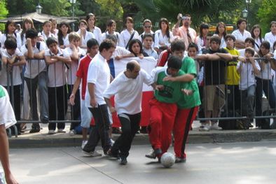 MDZol | Instantánea de uno de los momentos del partido entre Salta y Chile.