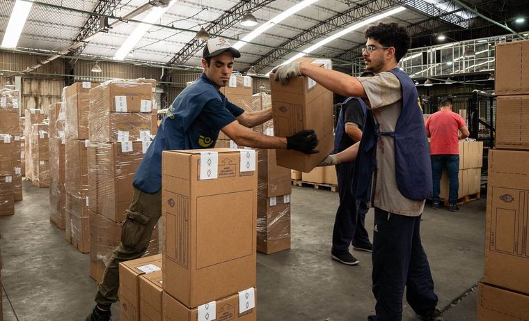 Segunda vuelta 2023: así se lleva a cabo el dispositivo logístico del Correo Argentino para el desarrollo electoral Foto: Correo Argentino