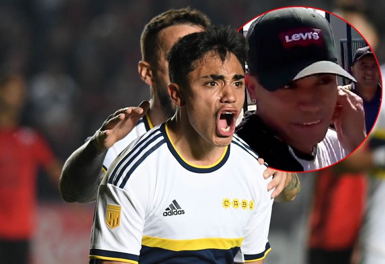 Langoni sorprendió a todos con su arribo al entrenamiento de Boca.