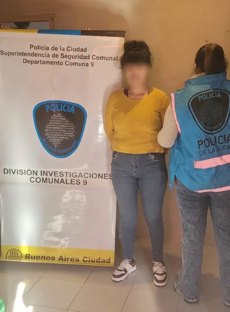 La mujer detenida está acusada de drogar y robarle a su víctima, un hombre de 60 años Foto: NA