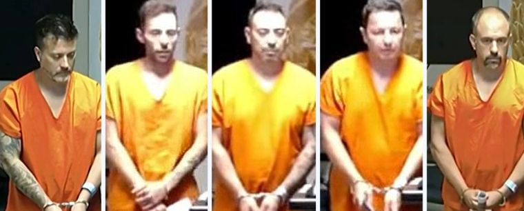 Diego Luis Xiccato, Mauricio Ariel Aparo Orlando, Juan Manuel Zuloaga Arenas, Juan Pablo Rua y Sebastián Luis Moyano. Diego Luis Xiccato, Mauricio Ariel Aparo Orlando, Juan Manuel Zuloaga Arenas, Juan Pablo Rua y Sebastián Luis Moyano.