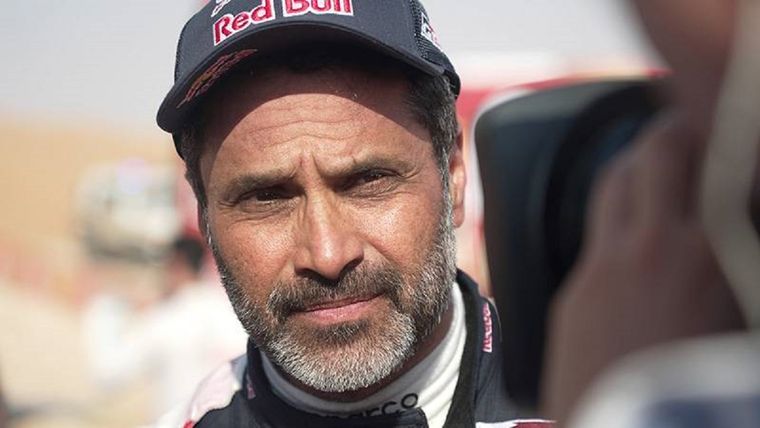 Nasser habló tras completar una nueva jornada. Foto: @dakar