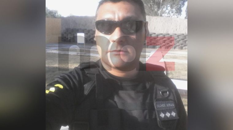 Sergio Omar Vilches, el subcomisario acusado de violencia de género y repetidos abusos sexuales.