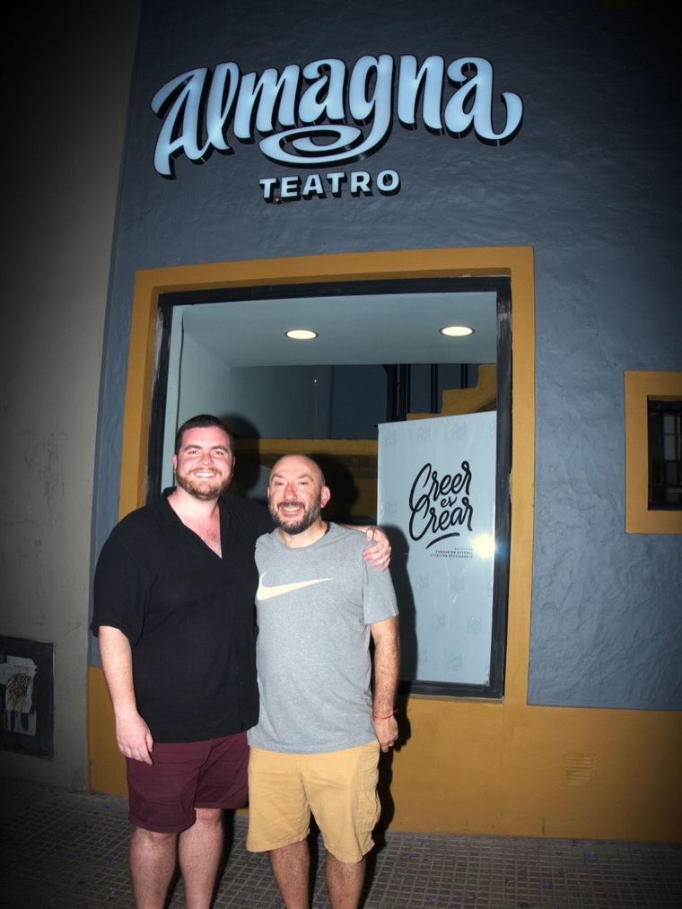 Gastón Cocchiarale sigue trabajando para abrir el teatro Almagna en abril. Gastón Cocchiarale sigue trabajando para abrir el teatro Almagna en abril.