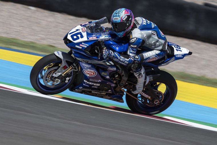 Cluzel se quedó con la primera carrera del fin de semana Foto: GMT94 Yamaha