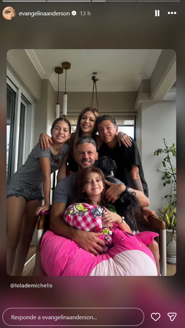 La familia, unida. Créditos: Instagram La familia, unida. Créditos: Instagram