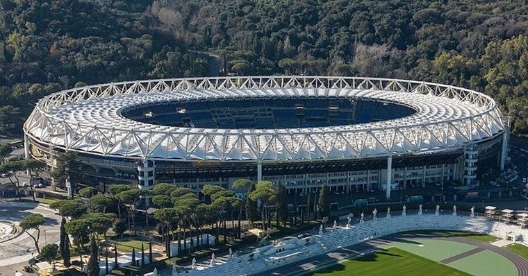 El estadio Olímpico de Roma surgió como posible sede neutral de la Finalissima. El estadio Olímpico de Roma surgió como posible sede neutral de la Finalissima. 