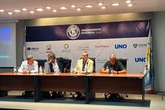 Luis Pierrini, Carlos Castro, Daniel Vila y Alberto Rez Masud. Foto: Instagram