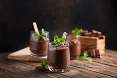 Este mousse de chocolate es el complemento ideal para tus comidas. Foto: Shutterstock Este mousse de chocolate es el complemento ideal para tus comidas. Foto: Shutterstock