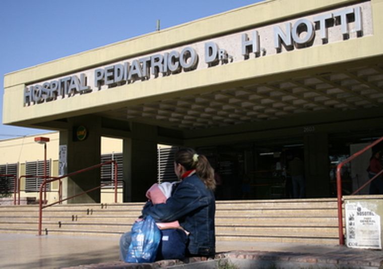 El hospital pediátrico, uno de los más afectados por los paros de Salud. Foto: Nacho Gaffuri / Archivo