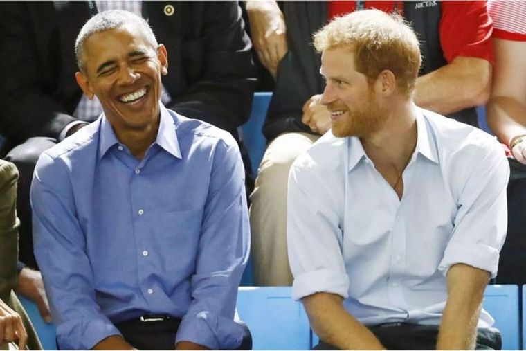 Harry y Obama Harry y Obama Foto: La Nación