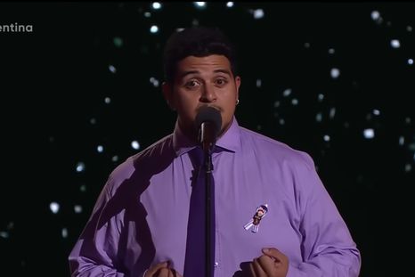 Walter Vilches se presentó en La Voz Argentina y deslumbró a todos con su interpretación. Walter Vilches se presentó en La Voz Argentina y deslumbró a todos con su interpretación.