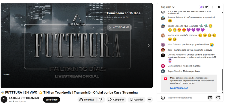 La espera de muchos. Créditos: Captura La espera de muchos. Créditos: Captura