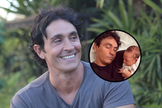 SEBASTIÁN ESTEVANEZ COMPARTIÓ UN TIERNO VIDEO ALLÍ SE VE A SU HIJO FAUSTO HACIENDO AJÓ