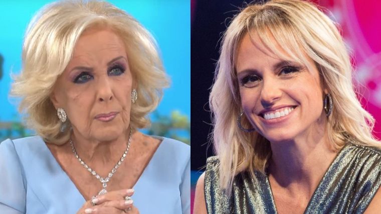 Mirtha Legrand y Mariana Fabbiani