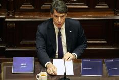 El irónico final del comunicado que anunció la renuncia de Posse Foto: NA