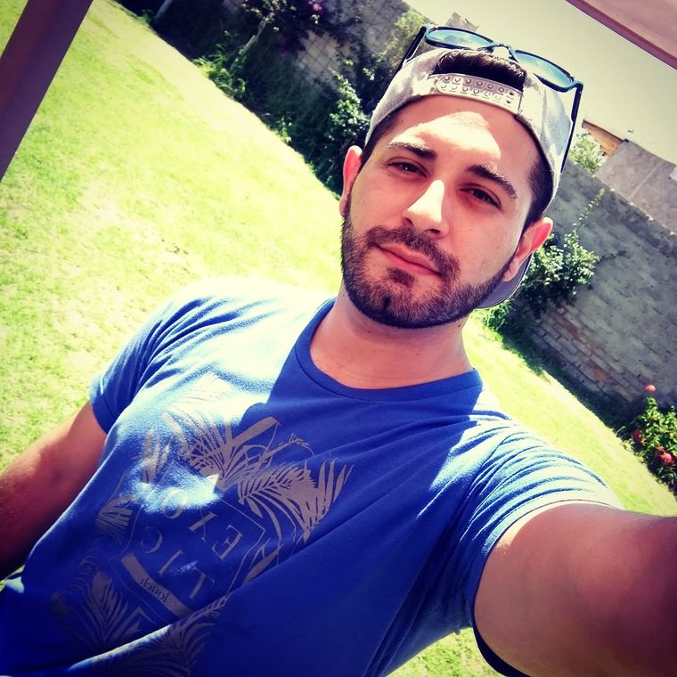 Gustavo Olguín, el padre de la beba Foto: Facebook