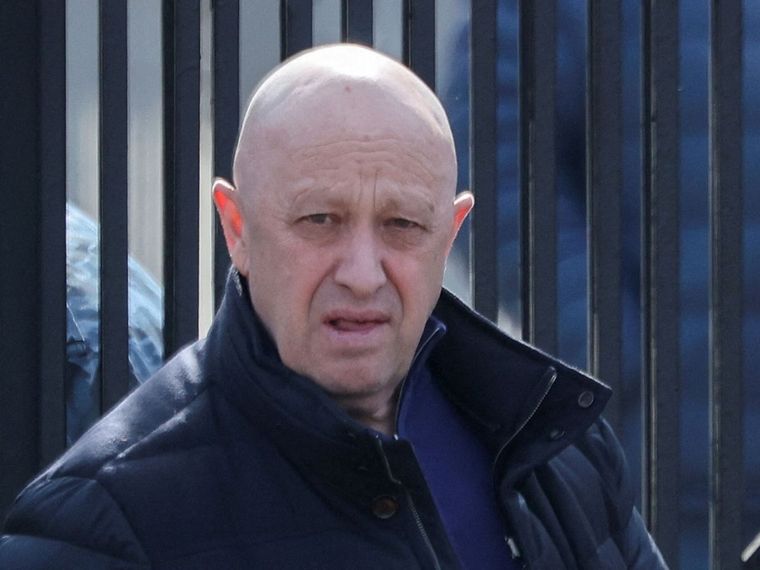 El líder del grupo Wagner, Yevgeny Prigozhin, está siendo investigado por Moscú Foto: Reuters