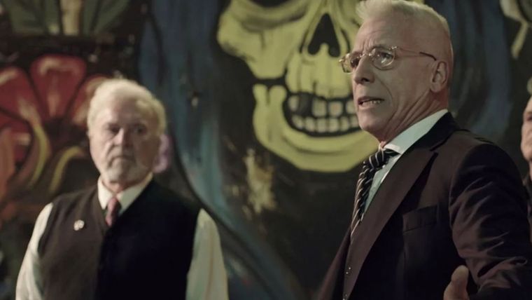 Gerardo Romano, junto a Rodolfo Ranni en El Marginal 4