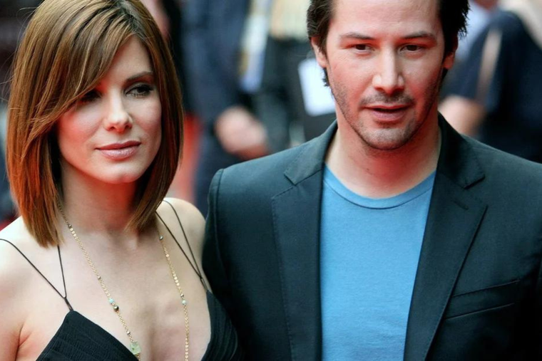 KEANU REEVES Y SANDRA BULLOCK PODRÍAN HABER SIDO PAREJA. SIN EMBARGO, NO APOSTARON POR SU AMOR.