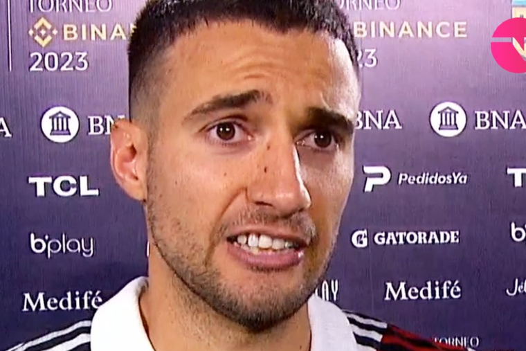 Mammana chicaneó a Boca sobre la pelea del final Foto: TNT Sports