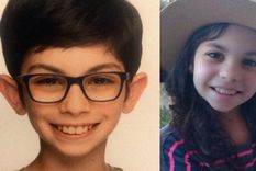 Los hermanos desaparecidos, Kristian y Amantia. Foto: SOS Desaparecido.