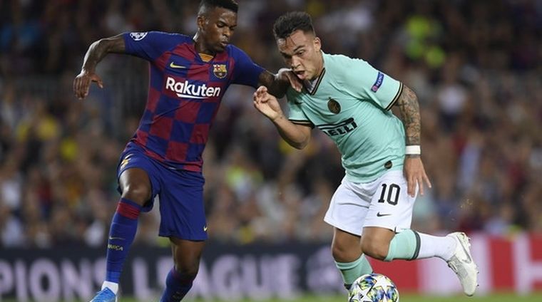 En la ida se impuso el Barcelona por 2 a 1 y Lautaro hizo el gol del Inter. publicada en Univisión Foto: publicada en Univisión