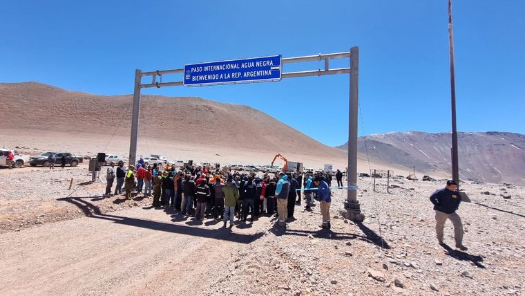 El Paso Agua Negra quedó habilitado este miércoles para la temporada de verano.