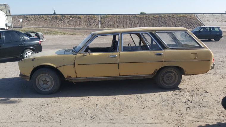 Capturado El coche fue retenido por las autoridades. Foto: Ministerio de Seguridad.