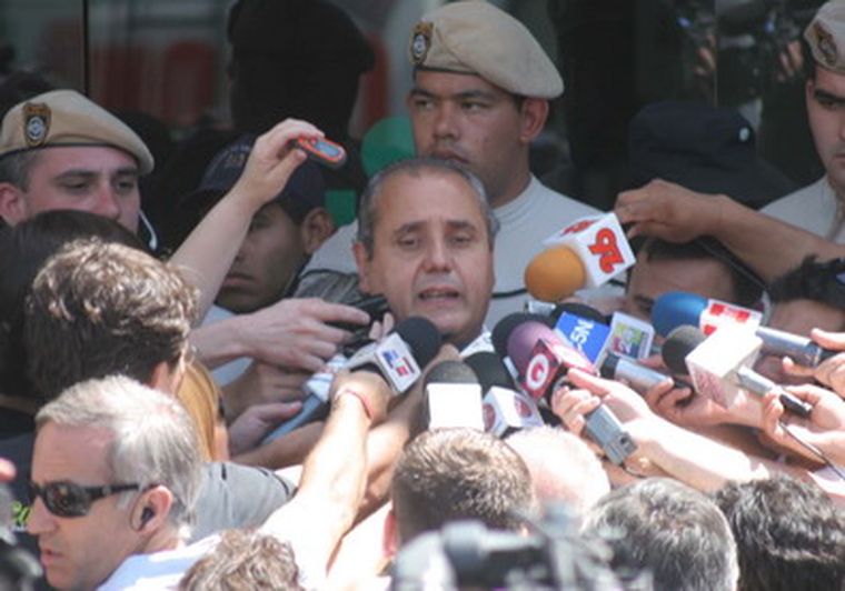 Miguel Nicolás dio la buena noticia en el último parte médico. Foto: Gentileza Delfo Rodríguez