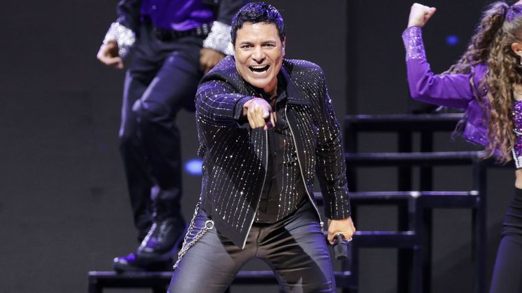 Chayanne, haciendo vibrar la noche porteña.