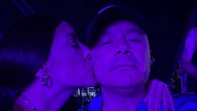 La pareja compartió más de veinte años juntos. La pareja compartió más de veinte años juntos.