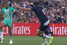 El preciso pase de Manie Libbok. Foto: Captura El preciso pase de Manie Libbok. Foto: Captura