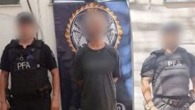 El sujeto de 50 años que fue capturado por la PFA en San Rafael. El sujeto de 50 años que fue capturado por la PFA en San Rafael.