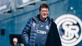 Alfredo Berti, el hacedor del título de Independiente Rivadavia.&nbsp;