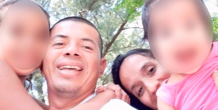 Leoncio Bermúdez y su familia Foto: Redes sociales / Facebook