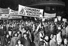 Una foto histórica. Foto: Télam